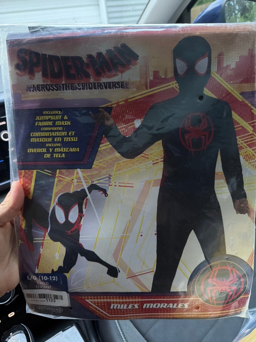Youth Spider-Man costume LG 10-12